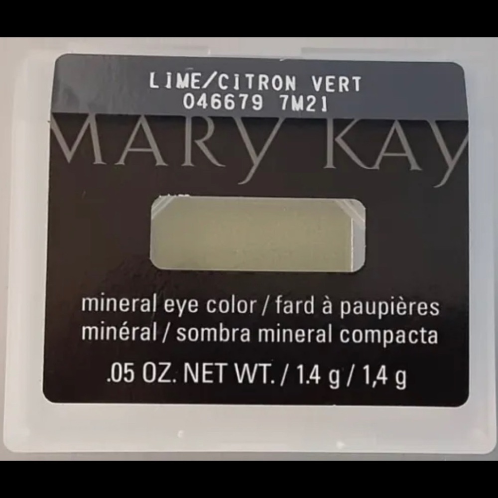 Mary Kay Lime Mineral Eye Color 046679 8k16 Green Shadow Makeup